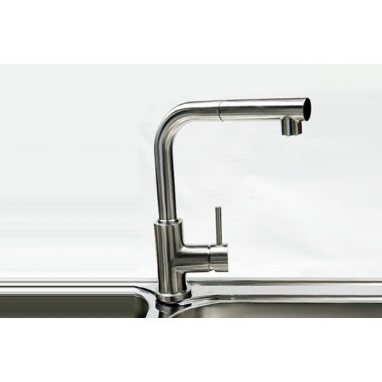 Bosco - 200064 - Pull Out Kitchen Faucet - Stainless Steel