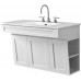 Fairmont Designs - Shaker Americana - 36" Bathroom Vanity - Polar White