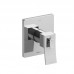 Riobel - Zendo - Thermostatic/Pressure Balance ½’’ Coaxial 2-Way System with Hand Shower and Shower Head - Polished Chrome