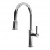 Kalia - Okasion - Single Handle Kitchen Faucet Pull-Down Dual Spray - Chrome