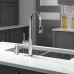 Kalia - Okasion - Single Handle Kitchen Faucet Pull-Down Dual Spray - Chrome
