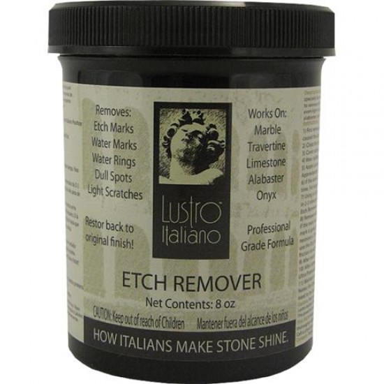 Lustro Italiano - Etch and Water Mark Remover for Natural Stone