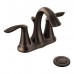 Moen - Eva - 4"cc Centreset Lavatory Faucet - Oil Rubbed Bronze