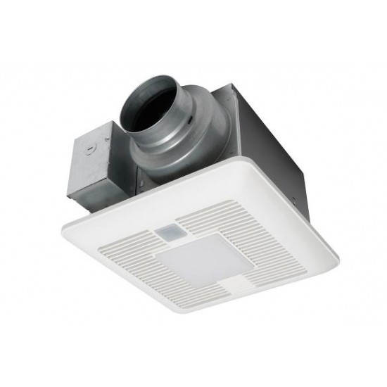 Panasonic - WhisperCeiling® DC™ Bathroom Fan/Light with Dual Sensor Technology™ [50,80,110 CFM]