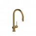 Riobel - Azure - Kitchen Faucet with 1 Spray - Brushed Gold (PVD)