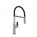 Riobel - Mythic - Kitchen Faucet with Spray - Stainless Steel