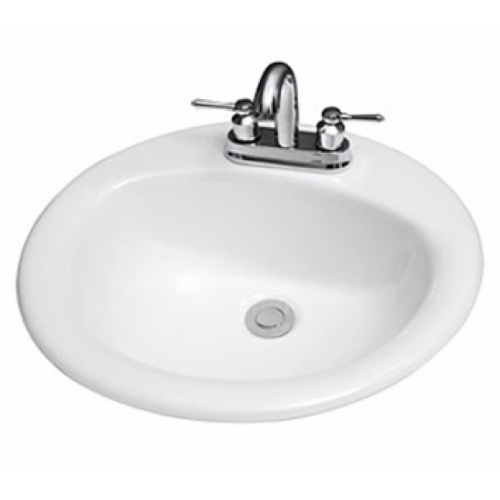 Cabalo Oval Drop In Sink 4 Cc