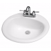 Cabalo - Oval Drop-in sink - 4"cc