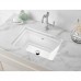 American Standard - Estate - Rectangular Undercounter Bathroom Sink - White