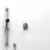 Riobel - Venty - Pressure Balance Shower with Hand Shower - Polished Chrome