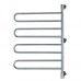 Amba - Swivel - Heated Towel Rack - 8 Bars (2 Towels) - Connected - J-B004P - Polished Stainless