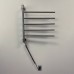 Amba - Swivel - Heated Towel Rack - 5 Bars (1 Towel) - Independent - J-D005B - Brushed Stainless