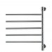 Amba - Swivel - Heated Towel Rack - 5 Bars (1 Towel) - Independent - J-D005P - Polished Stainless