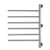 Amba - Swivel - Heated Towel Rack - 6 Bars (2 Towels) - Independent - J-D006P - Polished Stainless