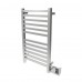 Amba - Quadro - Heated Towel Rack - 12 Bars (2 Towels) - Q2033P - Polished Stainless