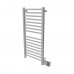 Amba - Quadro - Heated Towel Rack - 16 Bars (2 Towels) - Q2042B - Brushed Stainless