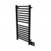 Amba - Quadro - Heated Towel Rack - 16 Bars (2 Towels) - Q2042MB - Matte Black