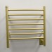 Amba - Radiant - Heated Towel Rack - 7 Bars (1 Towel) - Small - RWHS-SSB - Satin Bronze