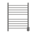 Amba - Radiant - Heated Towel Rack - 10 Bars (2 Towels) - Straight - RWH-SB - Brushed Stainless