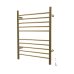 Amba - Radiant - Heated Towel Rack - 10 Bars (2 Towels) - Straight - RWH-SSB - Satin Bronze