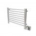 Amba - Sirio - Heated Towel Rack - 8 Bars (1 Towels) - Wide - S2921P - Polished Stainless