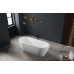 Bagno Italia - Berlin - Freestanding  Bathtubs - 68" - BN682173 - Matte White