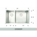 Bosco - Deluxe Series - Double Bowl 33" (10" + 20") - Radius Corner