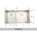 Bosco - Deluxe Series - Double Bowl 32" (12" + 17") - Radius Corner