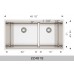 Bosco - Linear Series - Double Bowl 48" (32" + 13") - Radius Corner