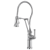 Brizo - Artesso - Single Handle Articulating Kitchen Faucet - Finished Hose - 63125LF-PC - Polished Chrome