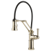 Brizo - Artesso - Single Handle Articulating Kitchen Faucet - 63225LF-PN - Brilliance® Polished Nickel