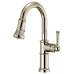 Brizo - Artesso - Pull-Down Prep Faucet - 63925LF-PN - Brilliance® Polished Nickel