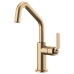 Brizo - Litze - Bar Faucet - Industrial Handle - Angled Spout - 61064LF-GL - Brilliance® Luxe Gold®