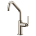 Brizo - Litze - Bar Faucet - Industrial Handle - Angled Spout - 61064LF-SS - Brilliance® Stainless