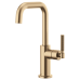 Brizo - Litze - Bar Faucet - Knurled Handle - Square Spout - 61053LF-GL - Brilliance® Luxe Gold®