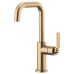 Brizo - Litze - Bar Faucet - Industrial Handle - Square Spout - 61054LF-GL - Brilliance® Luxe Gold®