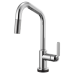 Brizo - Litze - Pull-Down Kitchen Faucet - Industrial Handle - Angled Spout - SmartTouch® - 64064LF-PC - Polished Chrome