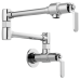 Brizo - Litze - Wall Mount Pot Filler - Industrial Handle - 62844LF-PC - Polished Chrome