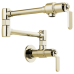 Brizo - Litze - Wall Mount Pot Filler - Industrial Handle - 62844LF-PN - Brilliance® Polished Nickel