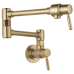 Brizo - Solna - Wall Mount Pot Filler - 62820LF-GL - Brilliance® Luxe Gold®