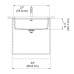 Franke - Maris Single Undermount Sink - MAG11029-###-S