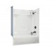 Maax - KDTS 3260 - AFR AcrylX Alcove Left-Hand Drain Four-Piece Tub Shower