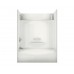 Maax - KDTS 3060 - AFR AcrylX Alcove Left-Hand Drain Four-Piece Tub Shower