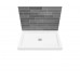 Maax - B3Square 4832 - Acrylic Shower Base with Center Drain 