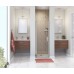 Maax - Manhattan 68 - 6 mm Pivot Shower Door - Alcove Installation with Square Handle - Chrome
