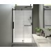 Maax - Halo Pro 44 ½-47 x 78 ¾ in. 8 mm Sliding Shower Door with Towel Bar for Alcove Installation - Matte Black