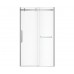 Maax - Halo Pro 44 ½-47 x 78 ¾ in. 8 mm Sliding Shower Door with Towel Bar for Alcove Installation - Chrome