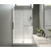 Maax - Halo Pro 44 ½-47 x 78 ¾ in. 8 mm Sliding Shower Door with Towel Bar for Alcove Installation - Chrome
