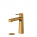 Riobel - Nibi Single Handle Bathroom Faucet With Top Handle - Brushed Gold