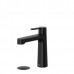 Riobel - Nibi Single Handle Bathroom Faucet With Top Handle - Black